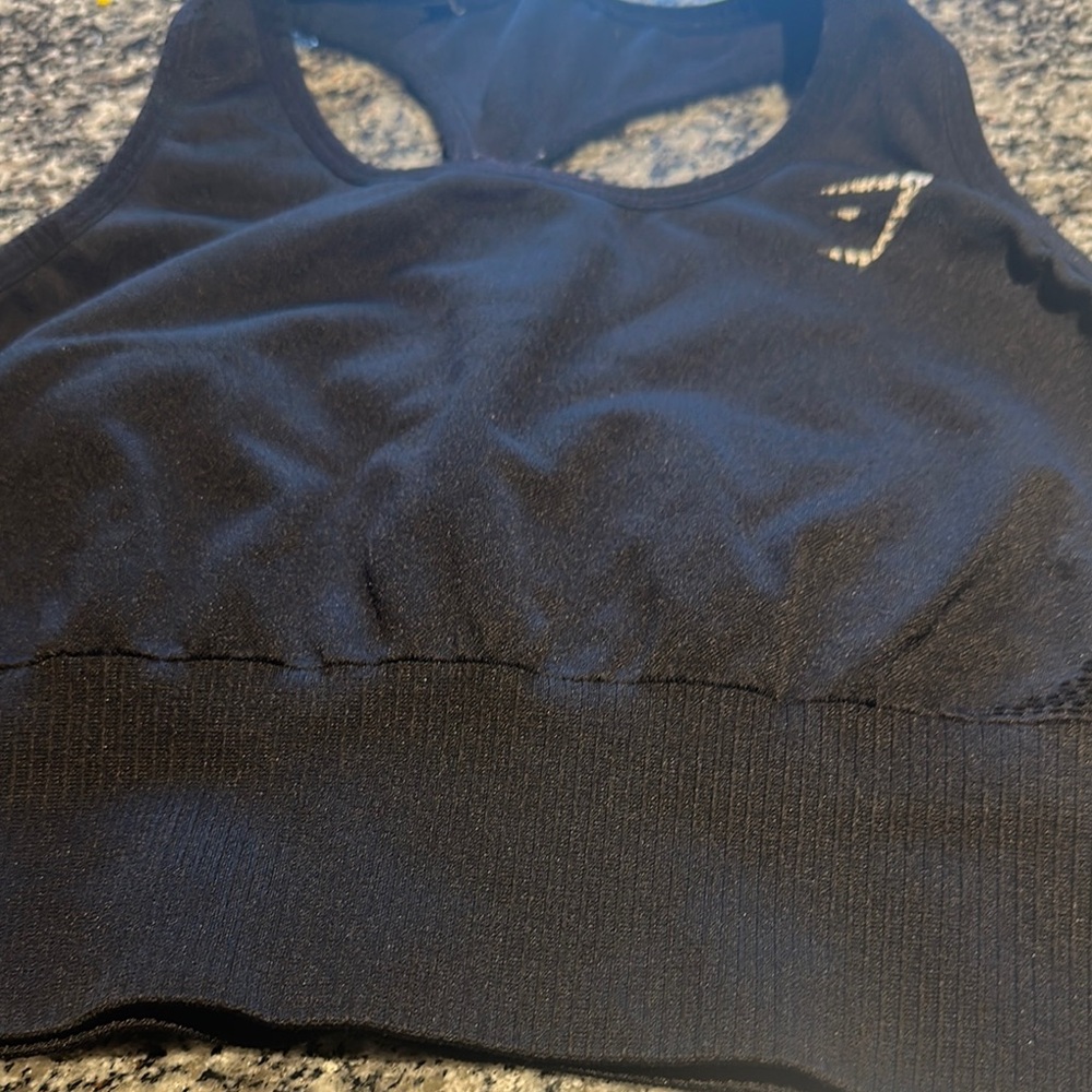 Black Sports Bra